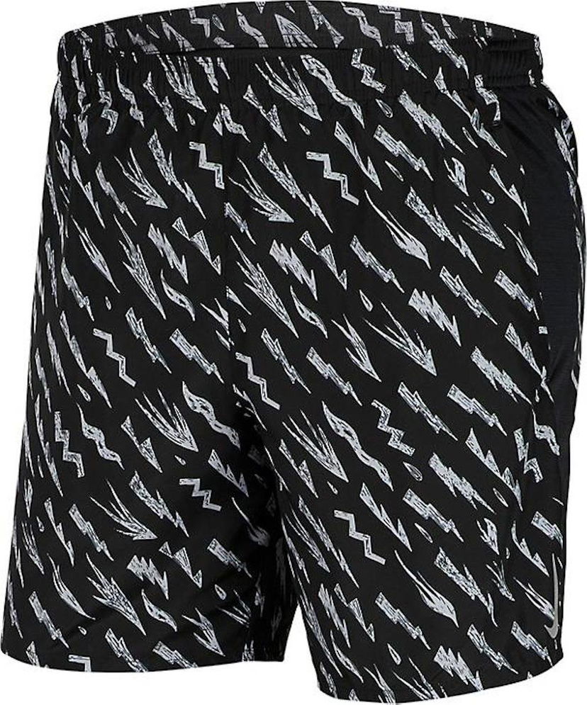 Shortsit Nike Challenger 7" Woven Print Running Shorts Musta | cj5358-010