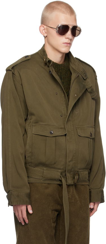 Takki ISABEL MARANT Isabel Marant Tomei Military Style Jacket Vihreä | VE0414HA-B4C03H, 1