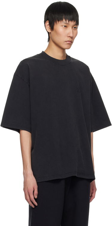 T-paita 1017 ALYX 9SM Oversized Crewneck Tee with Application Musta | AAMTS0486FA01, 2