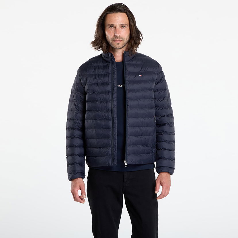 Puffer takki Tommy Hilfiger Tommy Hilfiger Core Packable Jacket Tummansininen | MW0MW39990 DW5
