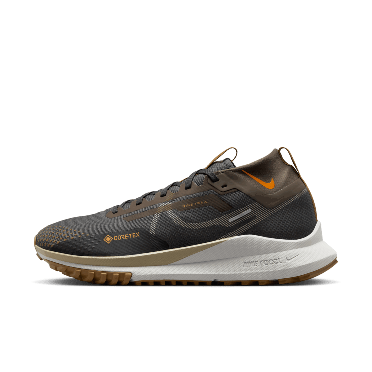 Tennarit ja kengät Nike React Pegasus Trail 4 GTX "Anthracite" Harmaa | FD5841-001, 0