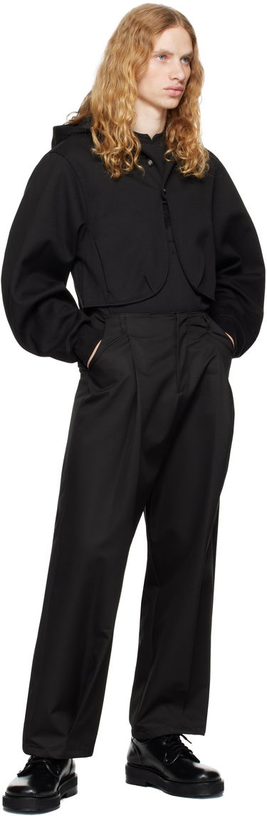 Housut ADER ERROR Black Wide Leg Trousers Musta | BN01FWSA0212BK, 3