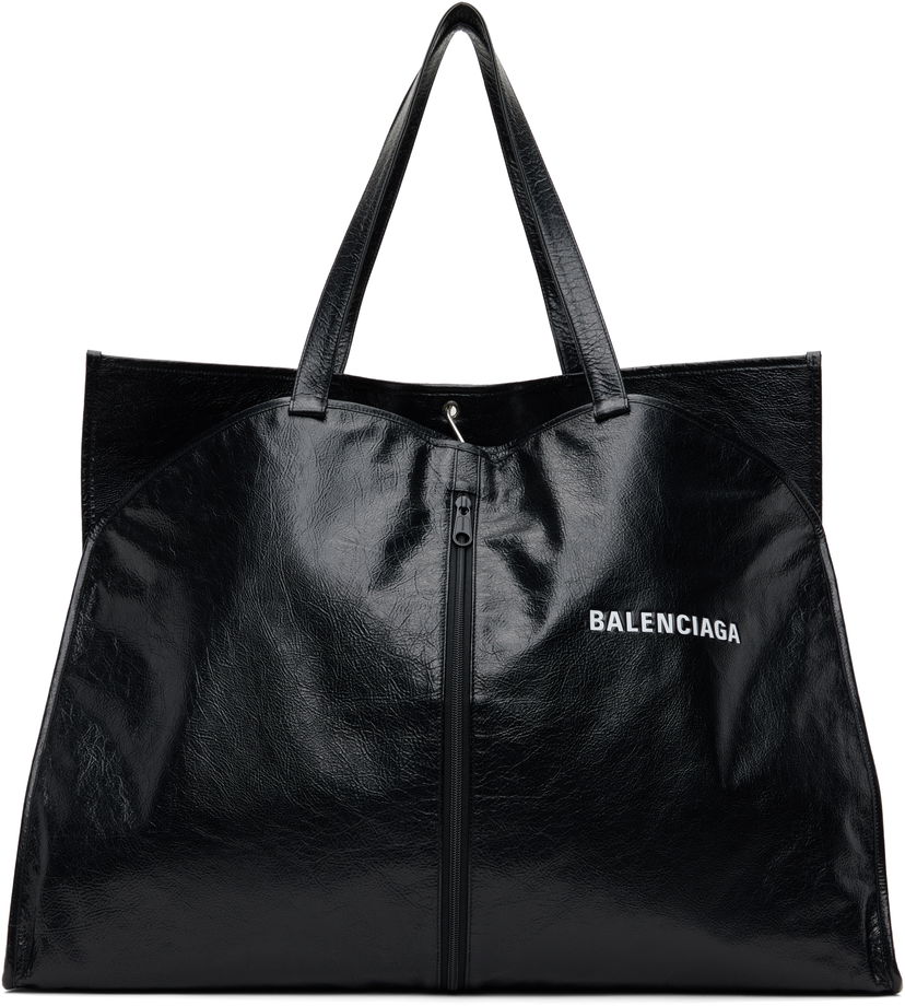 Kangaskassi Balenciaga Balenciaga Shopper Garment Tote Musta | 8116072ABH6
