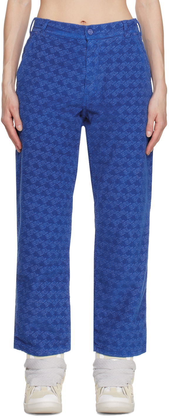Housut ERL Padded Trousers Sininen | ERL05P001