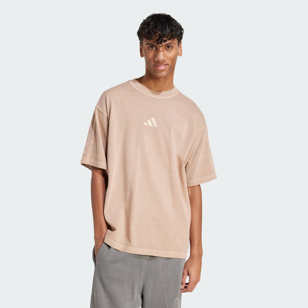 T-paita adidas Performance ALL SZN Washed Tee Beige | JN0609, 0