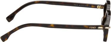 Aurinkolasit FENDI Rectangular Frame Selliera Sunglasses Ruskea | FE40174IM5152C 840126860320, 1