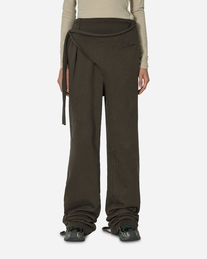 Housut Ottolinger Otto Wrap Sweatpants Vihreä | 1150801521 BRW