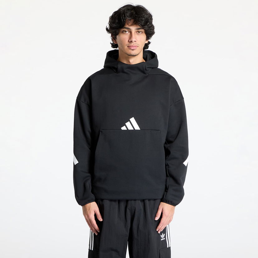 Huppari adidas Originals Z.N.E. Hoodie Black Musta | JP0371