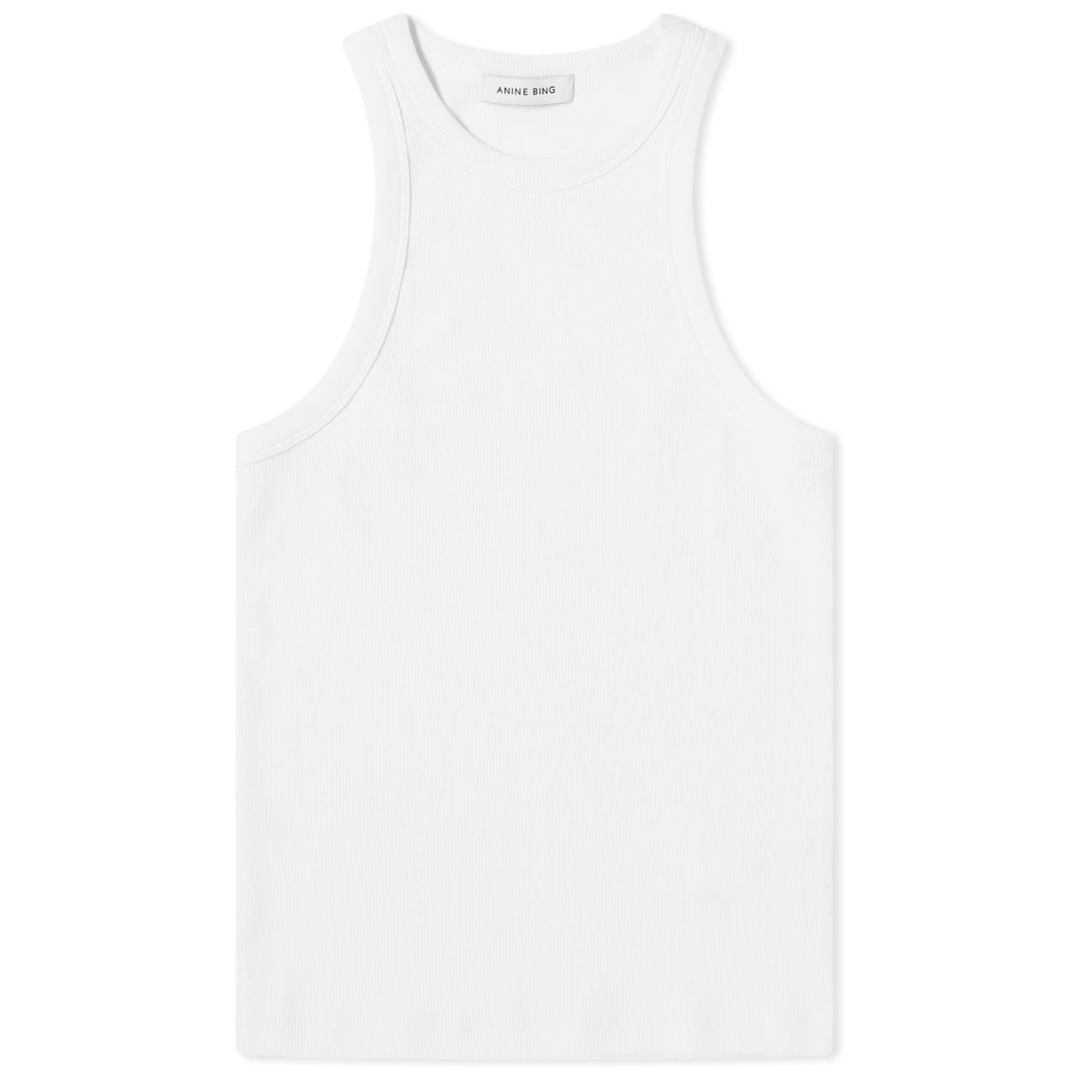 Tankkitoppi Anine Bing Eva Tank Vest, Size Large Valkoinen | A-08-0151-100, 1