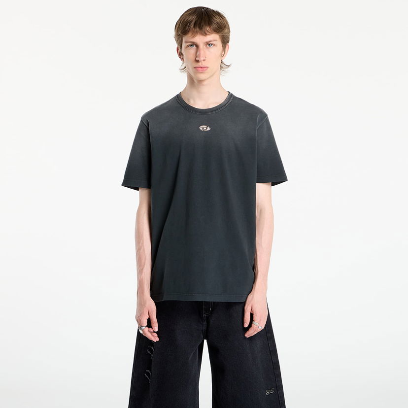 T-paita Diesel Diesel T-Adjust-T1 T-Shirt Musta | A19630_0CHBI 9XXA