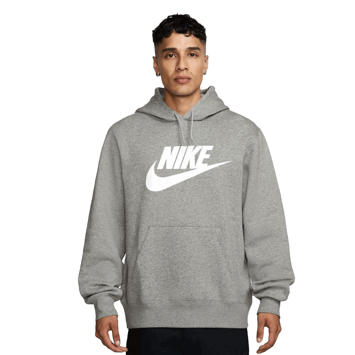 Huppari Nike Club Graphic Pullover Hoodie Harmaa | FN3868-063, 0