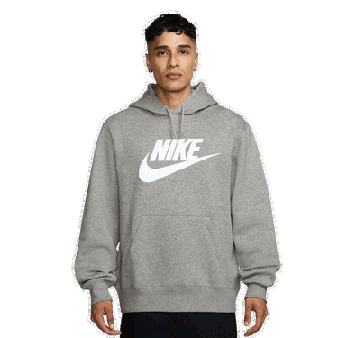 Huppari Nike Club Graphic Pullover Hoodie Harmaa | FN3868-063, 0