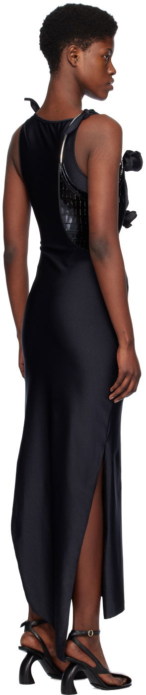 Mekko Coperni Coperni Asymmetric Flower Maxi Dress Sininen | COPR44545C, 2