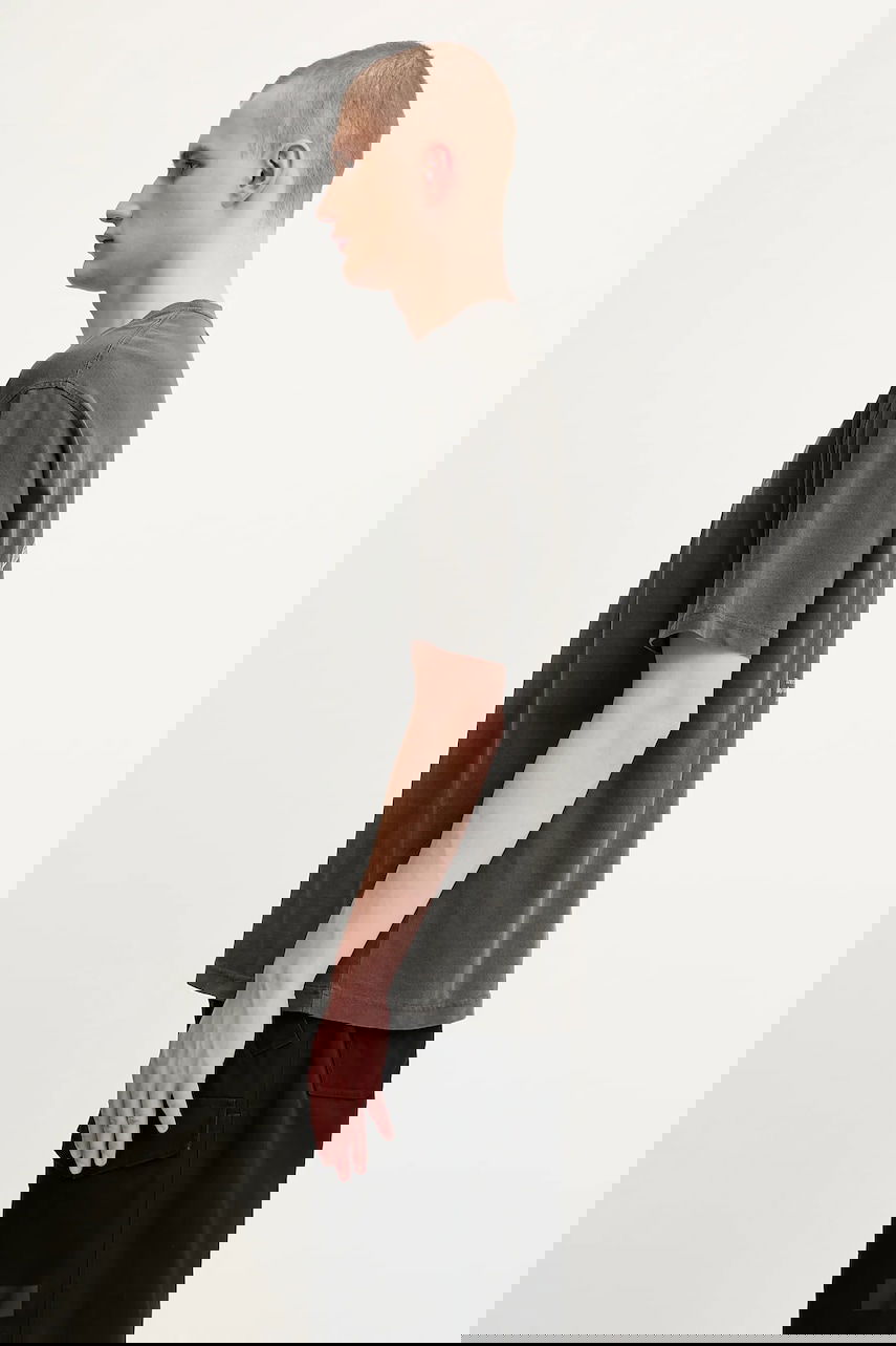 T-paita Samsoe Samsoe Samsoe Samsoe SALILIUM Graphic T-Shirt Harmaa | U25200009, 1