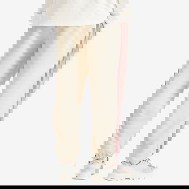 Verryttelyhousut Needles Needles Poly Smooth Zipped Track Pants, Size Large Beige | QV310-A, 3