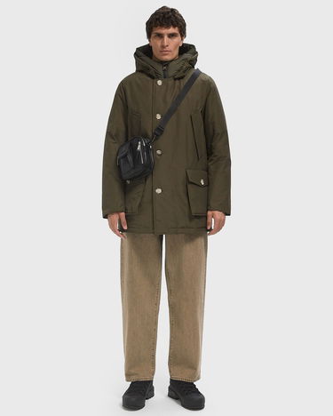 Parka WOOLRICH Arctic Parka with Button Closure and Attached Hood Vihreä | CFWOOU0483MRUT0001-DAG, 2