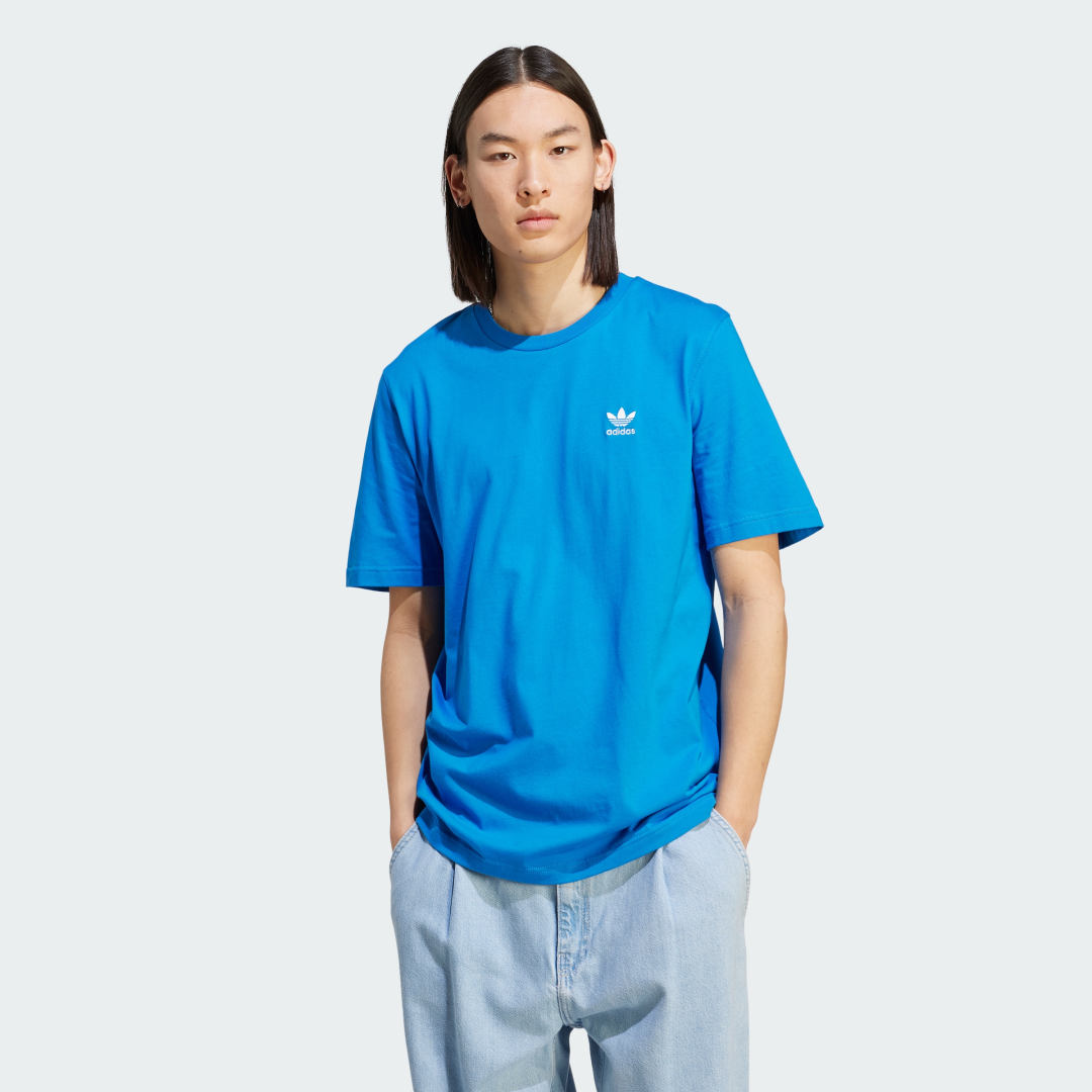 T-paita adidas Originals Trefoil Essentials Turkoosi | IP1333, 0