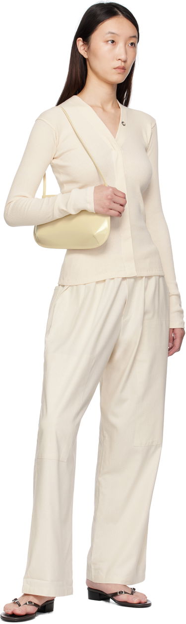 Villapaita Baserange Baserange Tav Snaps Cardigan Beige | TOTVCS-RC-SU25, 3