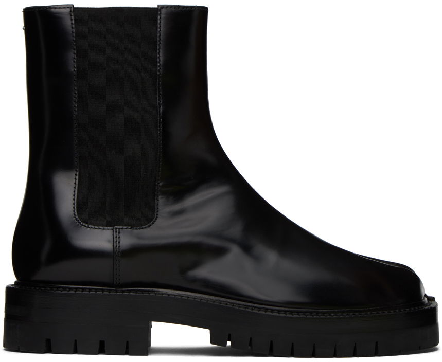 Tennarit ja kengät Maison Margiela Tabi County Chelsea Boots "Black" Musta | S58WU0409 P3827, 0