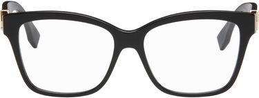 Aurinkolasit FENDI FF Diamonds Rectangular Frame Glasses Musta | FE50117I@55001 192337204067, 0