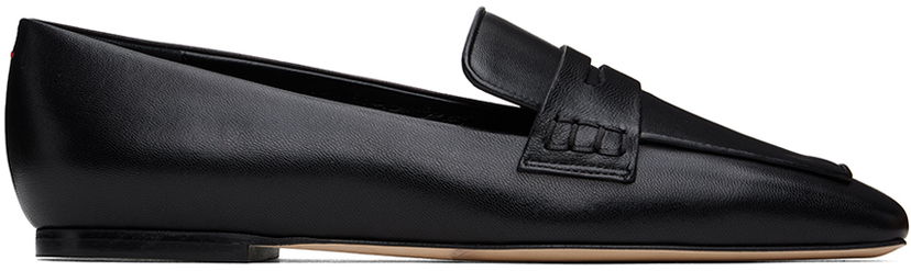 Kengänhoito Aeyde Aeyde Tom Leather Loafers Musta | A11-FL-GRZS15FL128-FW24-800-007