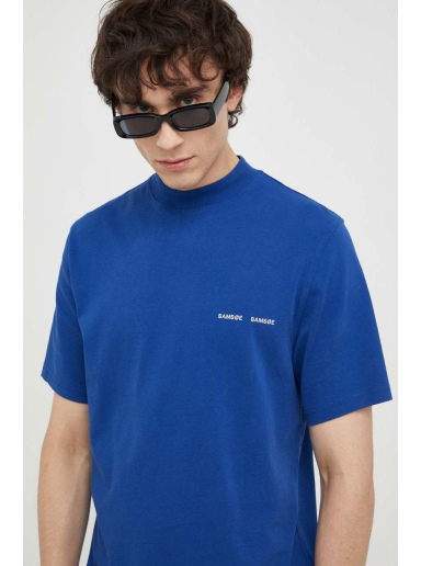 T-paita Samsoe Samsoe Norsbro T-shirt Tummansininen | M20300010