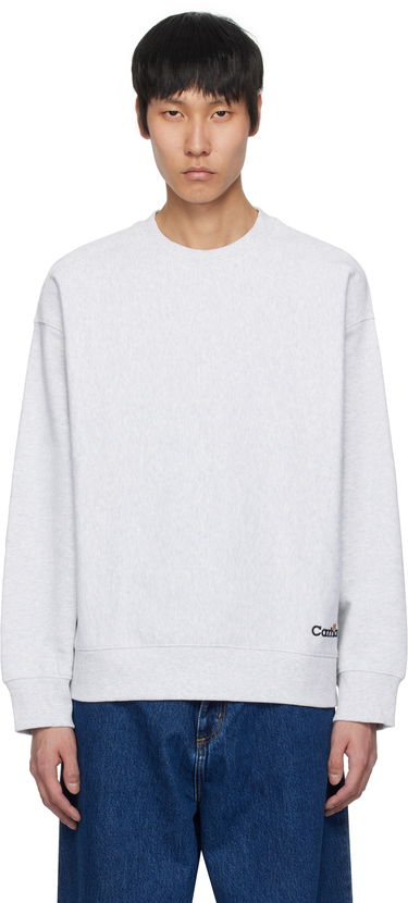 Villapaita Carhartt WIP Label Script Sweatshirt Harmaa | I034429, 0