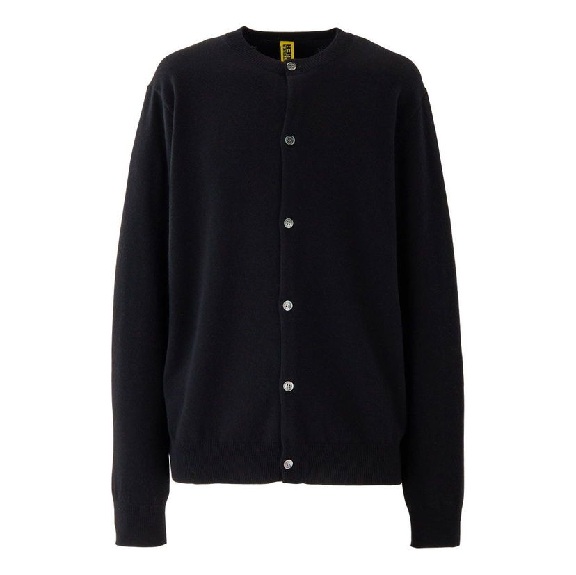 Villapaita Onitsuka Tiger Knit Cardigan Musta | 2183B364-001
