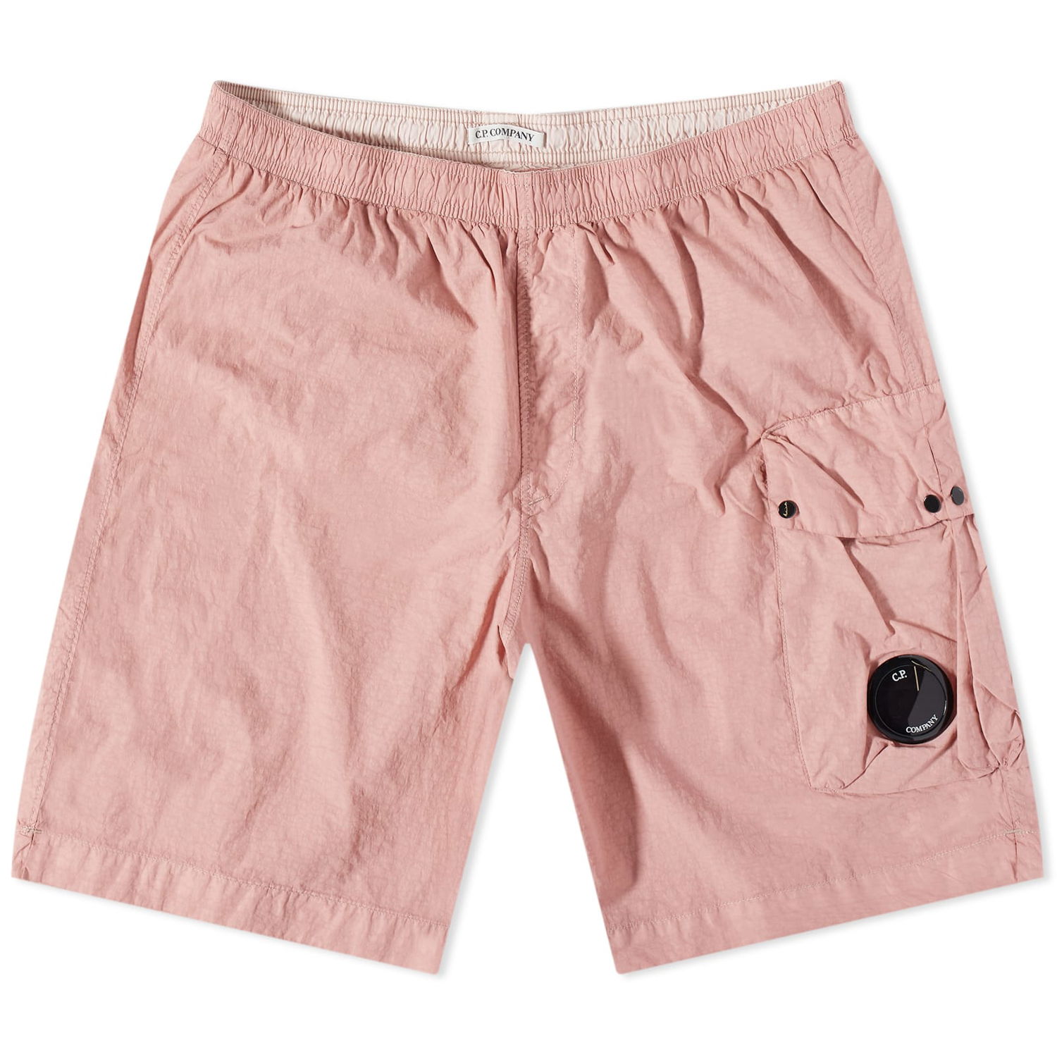 Shortsit C.P. Company C.P. Company Nylon Lens Swim Shorts Vaaleanpunainen | 14CMBW217A-005991G-509, 0