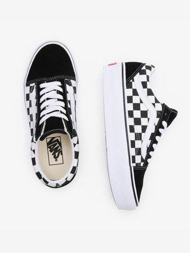 Tennarit ja kengät Vans UA Old Skool Platform Musta | VN0A3B3UHRK1_(CHECKERBOARD) BLK/TR WHT, 4