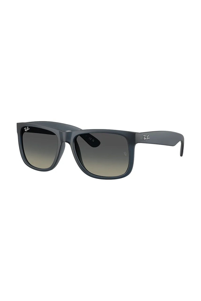 Aurinkolasit Ray-Ban JUSTIN Gradient Rectangular Frame Sunglasses Harmaa | 0RB4165, 0