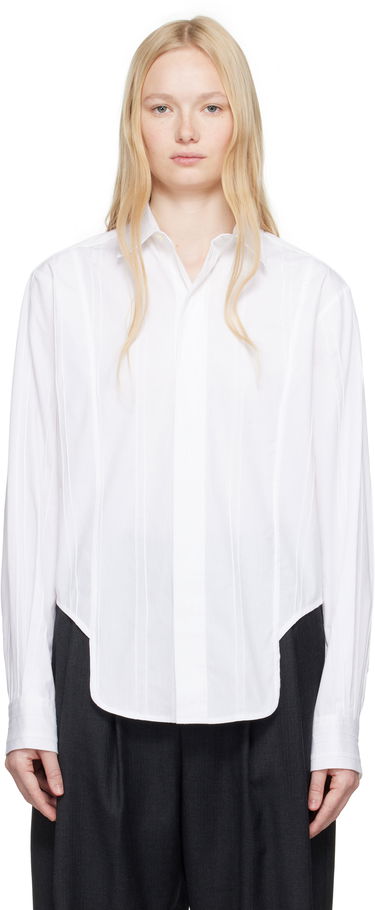 Paita ADER ERROR ADER error Product. 54 Pleated Shirt Valkoinen | BO01SSSH0103WH, 0