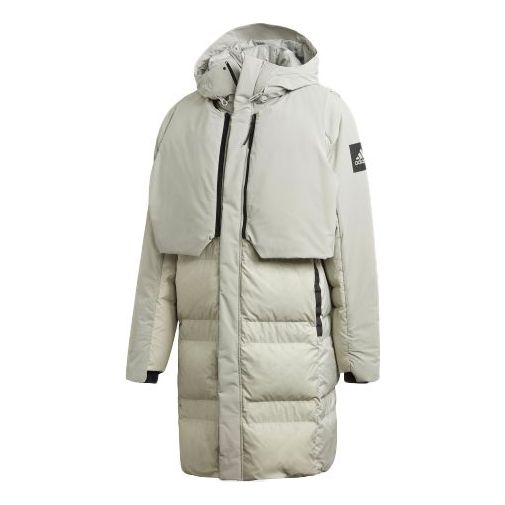 Parka adidas Originals Outdoor Sports Reversible Down Jacket Beige | FT2430