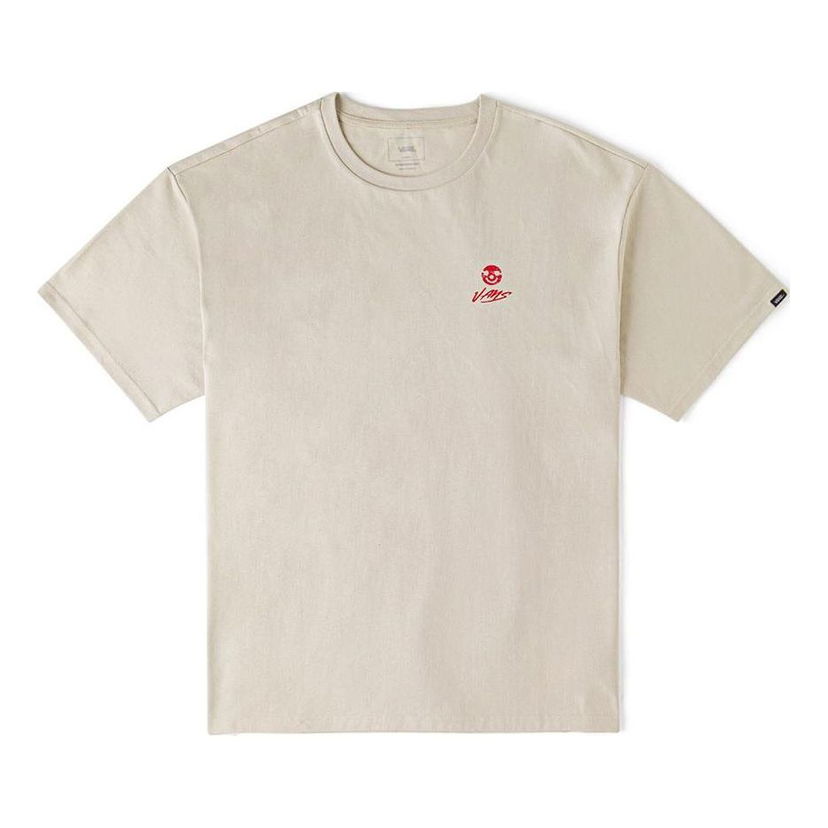 T-paita Vans Off The Wall 66 Graphic T-Shirt Beige | VN000GSV2N1
