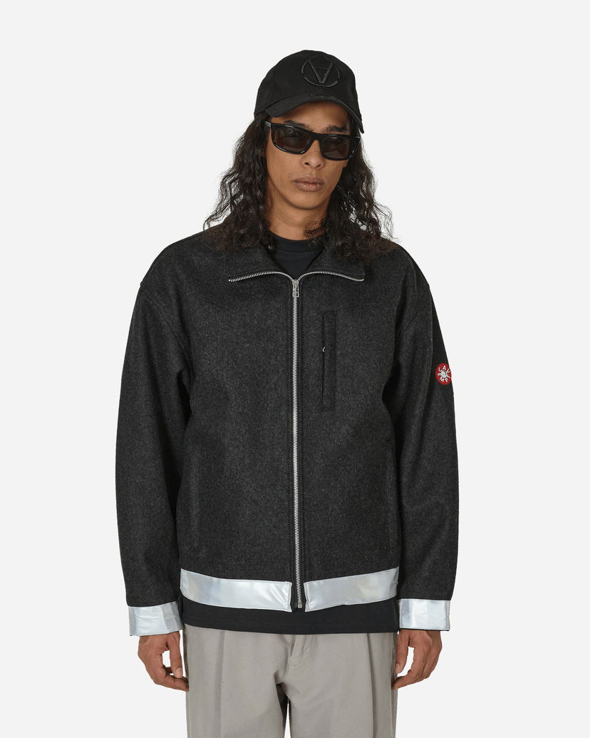 Takki Cav Empt Reflect Wool Zip Jacket Charcoal Musta | CES25JK06 CHCL