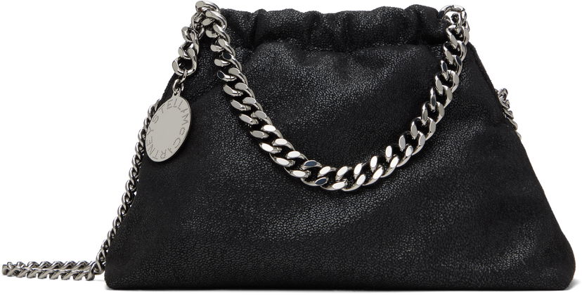 Käsilaukku Stella McCartney Stella McCartney Falabella Drawstring Crossbody Bag Musta | 7B0144W9132
