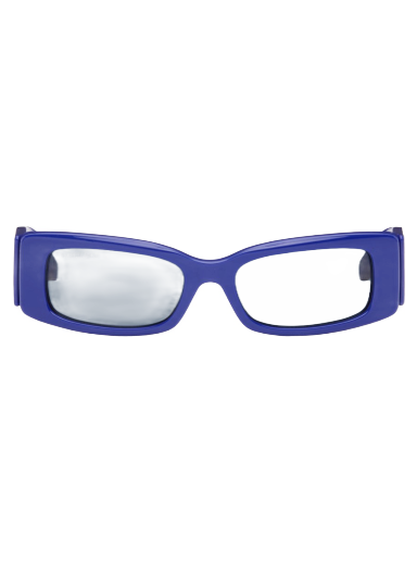 Aurinkolasit Balenciaga Rectangular Sunglasses Tummansininen | BB0260S-006