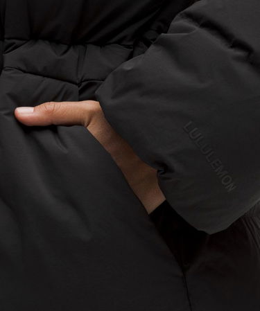 Puffer takki lululemon 600-Fill-Power Down Adjustable Waist Puffer Jacket Musta | prod20003739, 3