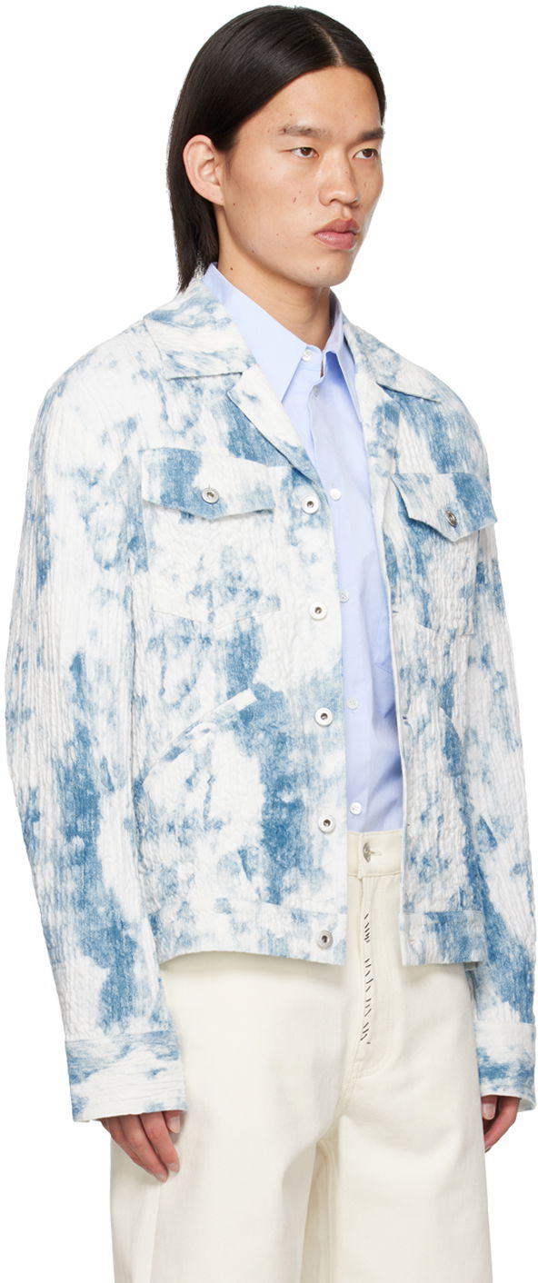Takki Feng Chen Wang Feng Chen Wang Printed Jacket Sininen | FUS17JK23, 1