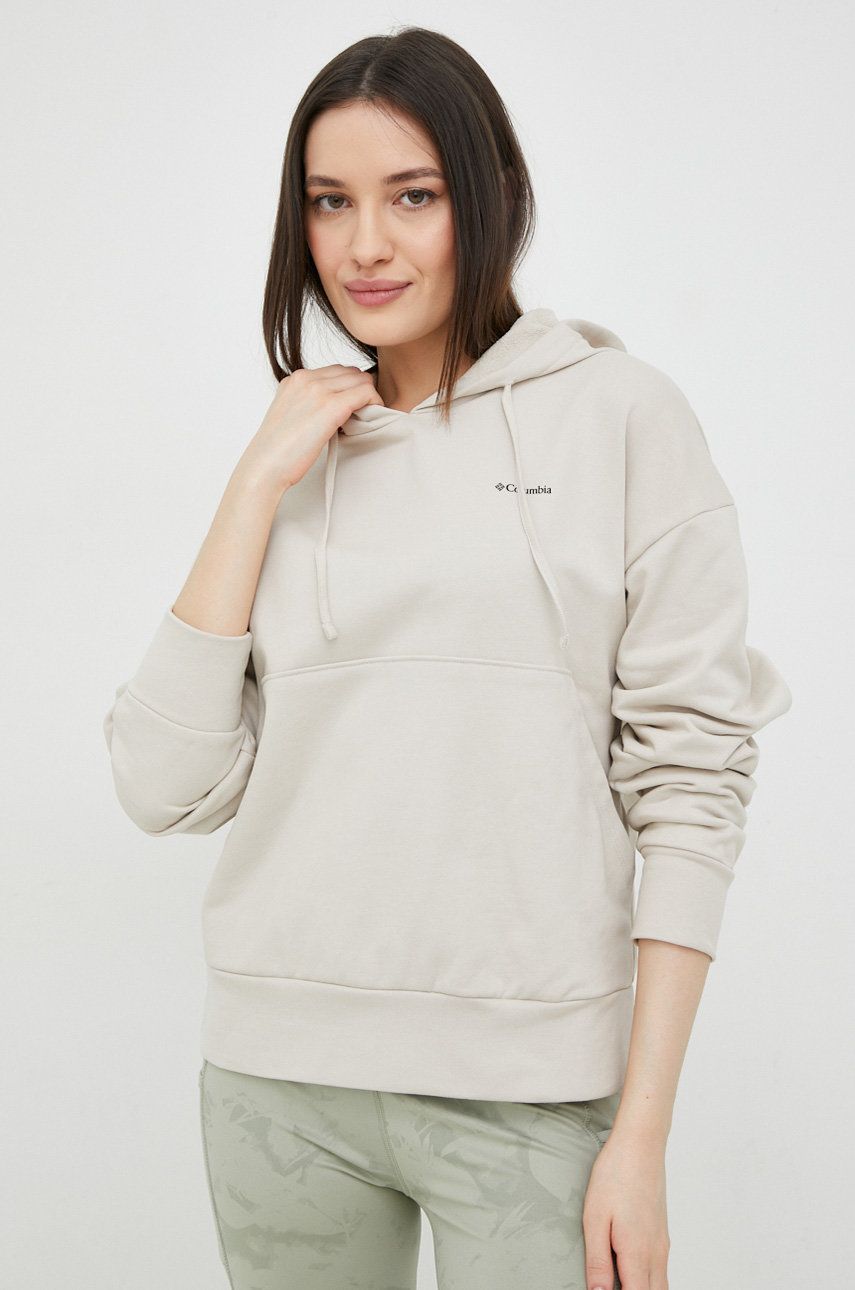Huppari Columbia Break It Down Hoodie Beige | 2037391, 0