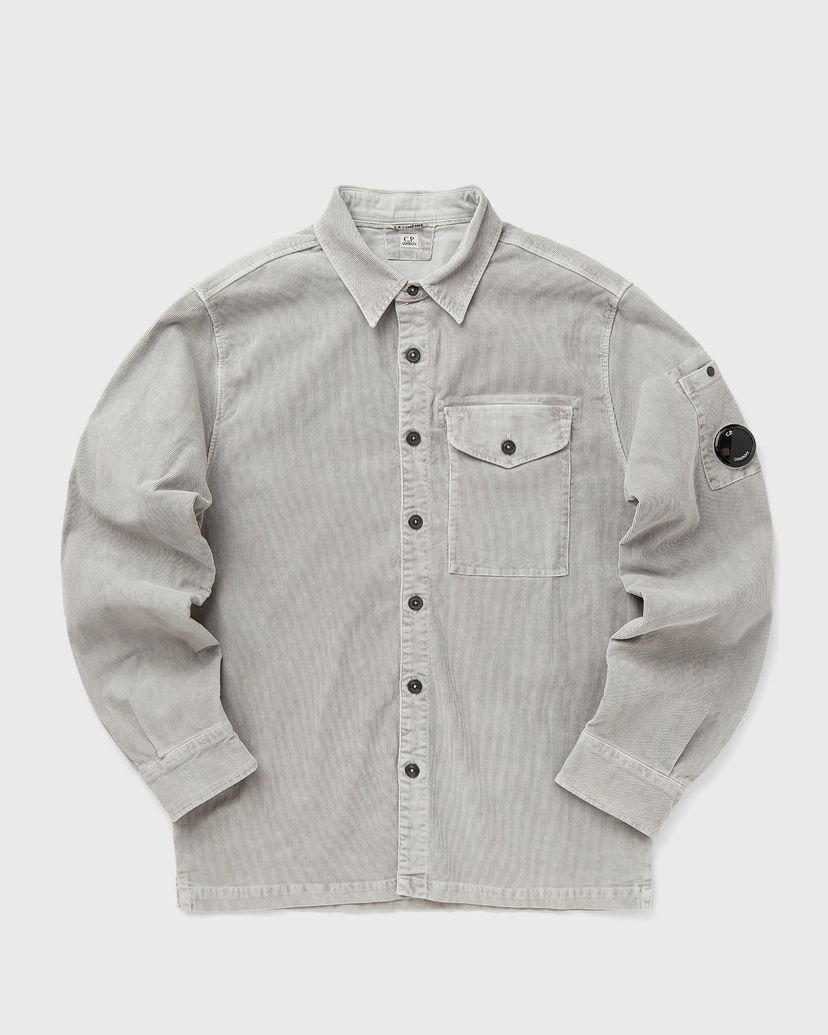 Paita C.P. Company Long Sleeve Corduroy Shirt Harmaa | 19CMSH071A006410O-331