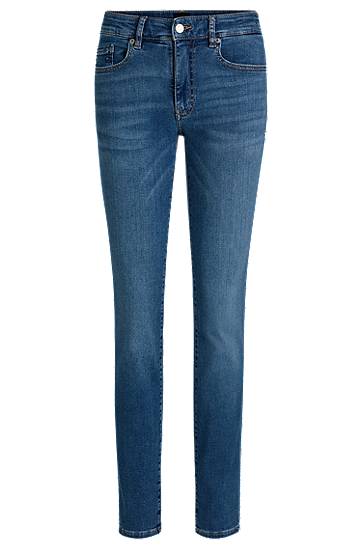 Jeans BOSS Slim-Fit Super-Stretch Jeans Sininen | 50530691