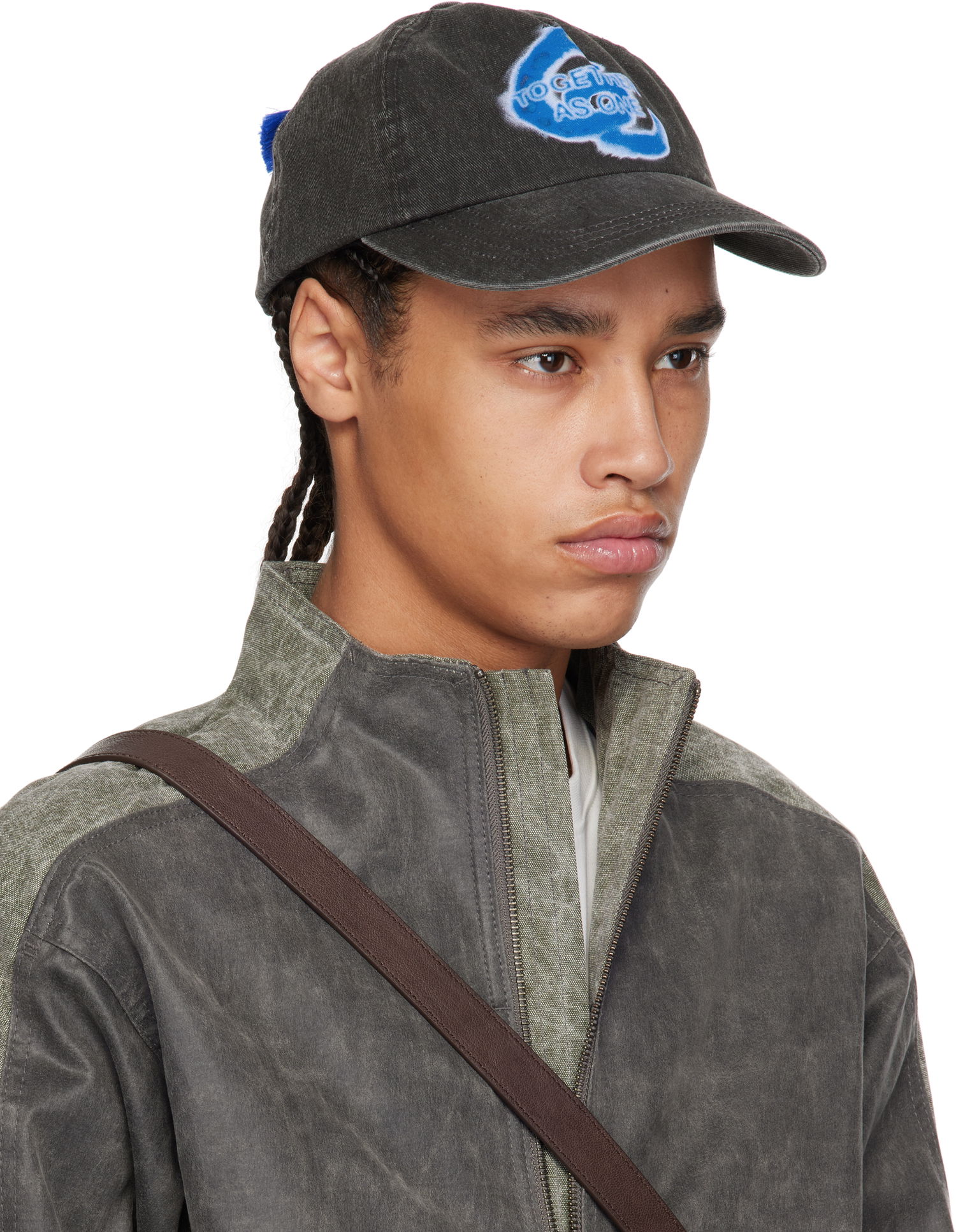 Korkki ADER ERROR ADER error 'Together As One' Baseball Cap Musta | BO01SSHW0215BK, 1