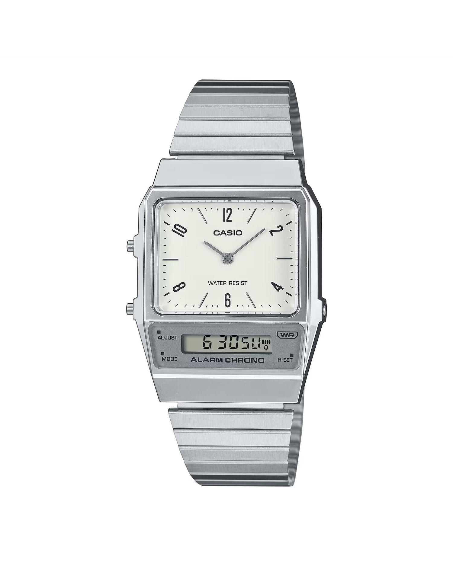 Katsella CASIO Digital Watch With Chronograph And Alarm Metallinen | AQ-800E-7A2EF, 0