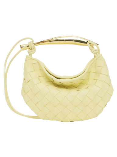 Olkalaukku Bottega Veneta Mini Sardine Shoulder Bag Keltainen | 744267 VCPP1
