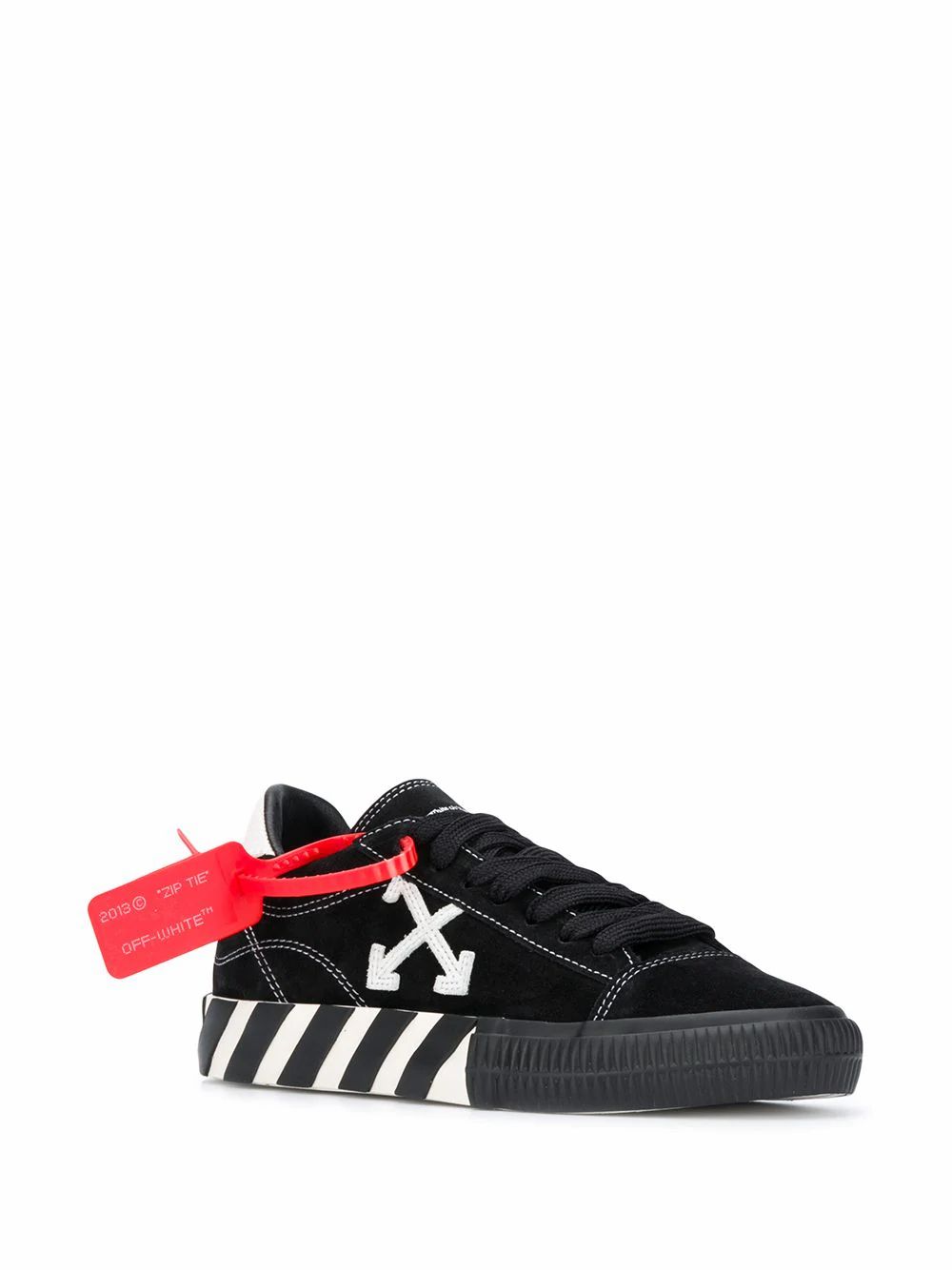 Tennarit ja kengät Off-White Low Vulcanised Musta | OWIA216E20LEA0011001, 1
