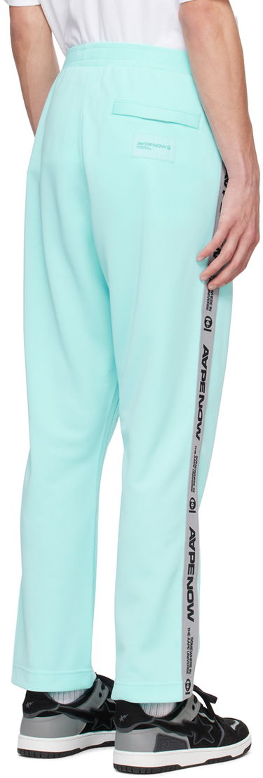 Verryttelyhousut AAPE by A Bathing Ape AAPE by A Bathing Ape Stripe Sweatpants Turkoosi | AAPPTMA672XXMBLR, 2