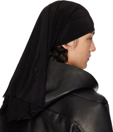 Hattu Rick Owens Rick Owens Hollywood Stretch Cupro Jersey Wig Hat Beige | RR01E5453 BZ, 4