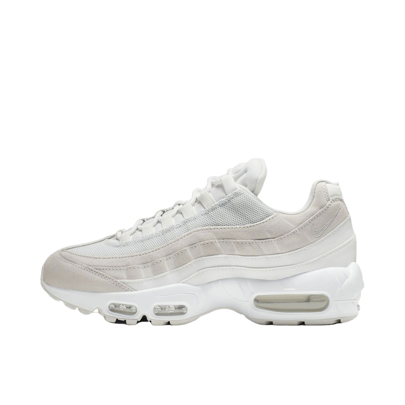 Tennarit ja kengät Nike Air Max 95 Premium Platinum White W Valkoinen | 807443-018