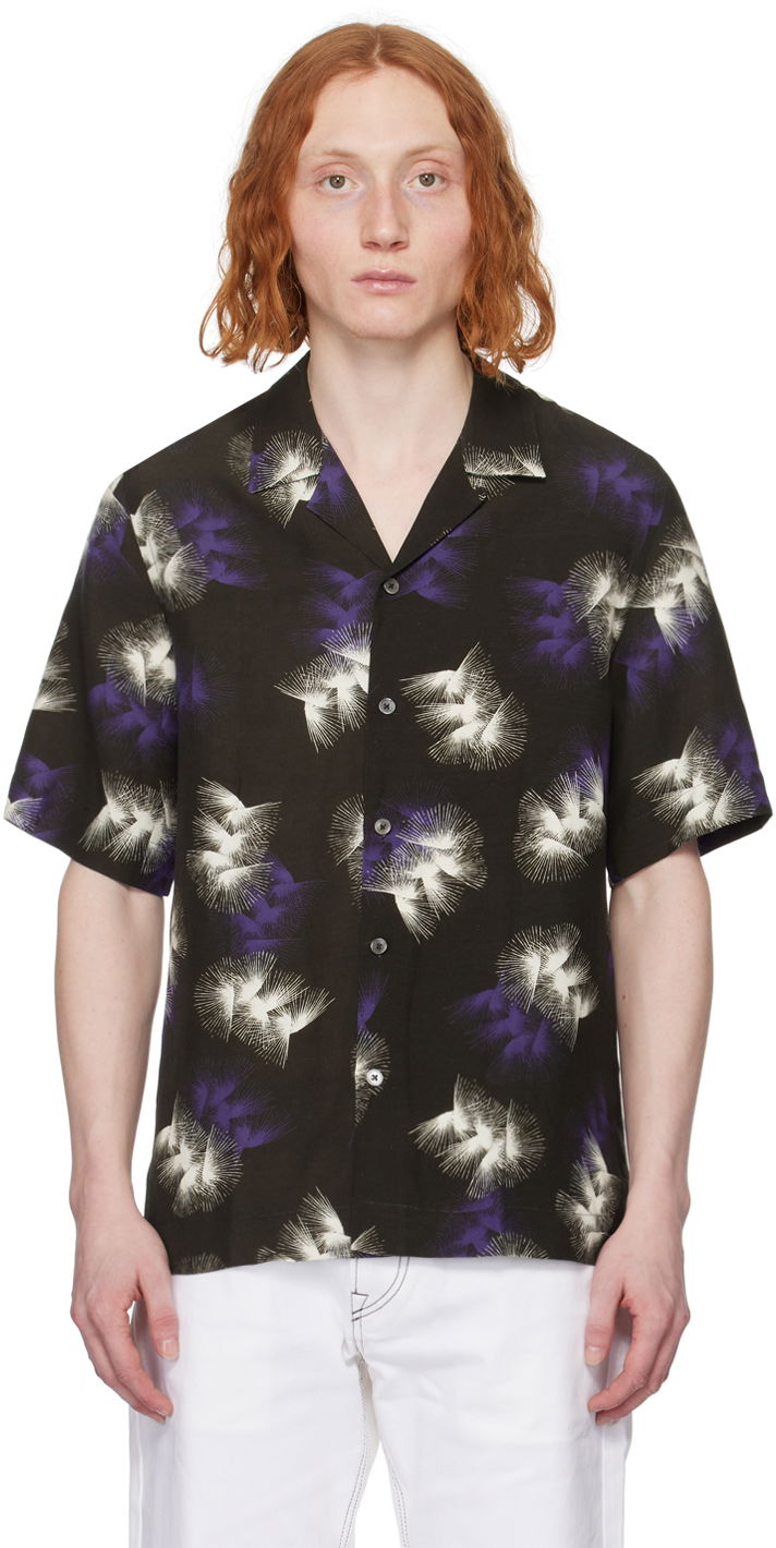 Paita Paul Smith Paul Smith Abstract Print Shirt Musta | M1R-905U-M02229-79